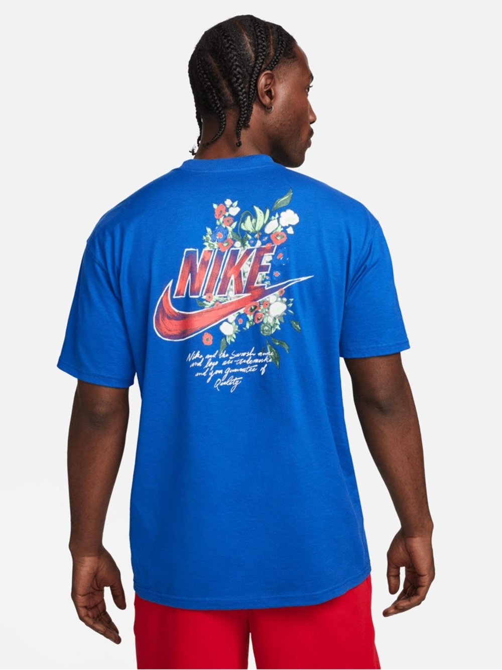 New Nike Men’s Air Max 90 Invisible Scenery T-Shirt Tee Royal Blue XL $65